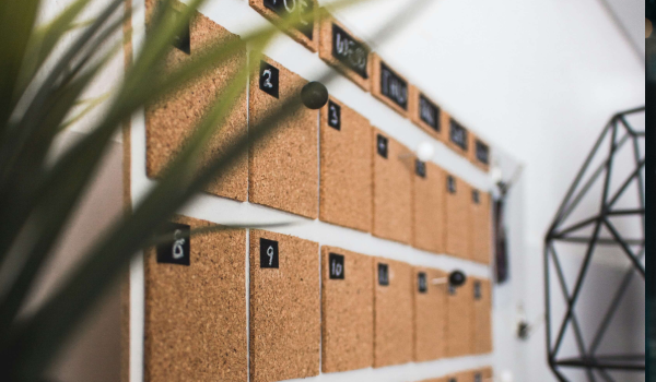 Kalender zur Planung von Marketing Kampagnen